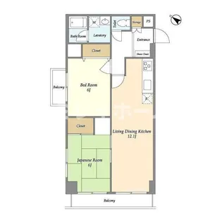 メゾン・ムラセ【2階】の間取り