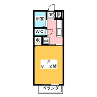パストラーレ今伊勢【2階】の間取り