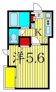 グランクオール柴又【2階】の間取り