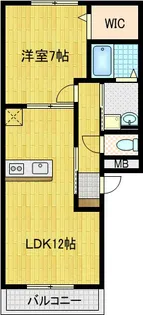 ファーストファウンテン【2階】の間取り