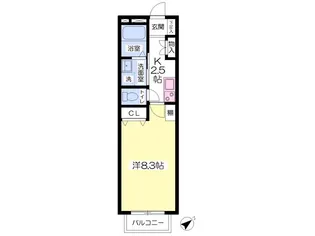 VILA OTEMACHI【2階】の間取り