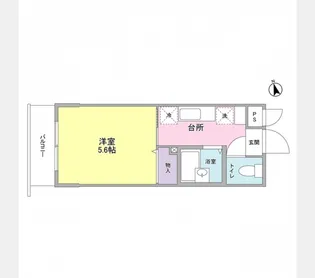 仲町台大藤ビル【6階】の間取り