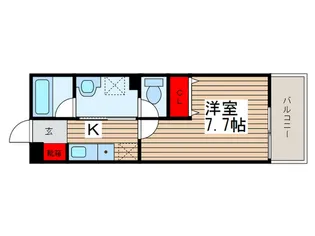 センタービレッジ常盤平【3階】の間取り