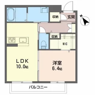 シャーメゾン グランデージIII【2階】の間取り