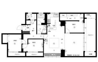 Mt.crown名駅南【8階】の間取り
