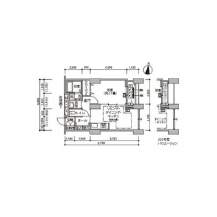 東雲キャナルコートCODAN14号棟【2階】の間取り