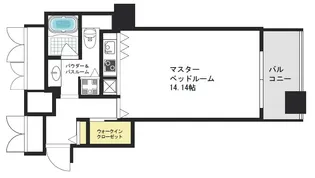 ザ・タワー大阪レジデンス【7階】の間取り