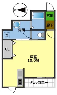 サンホーム南国NEO【1階】の間取り