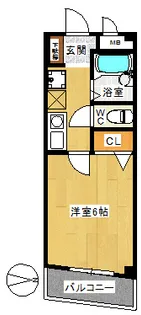 ユーハコート北小岩【2階】の間取り