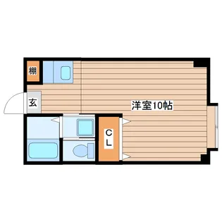 ホワイトメゾン山久【4階】の間取り