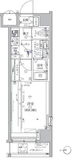 クレイシア桜新町【7階】の間取り