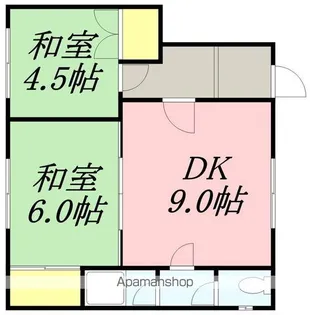 スミレハウス【2階】の間取り