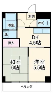 オークハイム【3階】の間取り