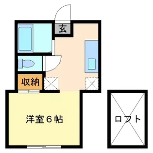 アーセナル【1階】の間取り