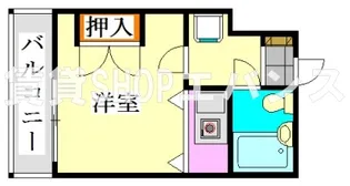 ベイステート安間【7階】の間取り