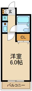 METEORIT弐番館【3階】の間取り
