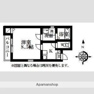 クレフラスト文芸大【1階】の間取り