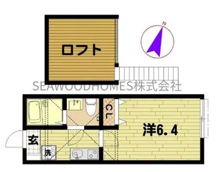 ドミール追浜南【1階】の間取り