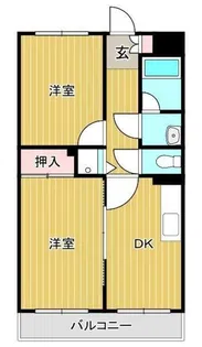 JLBグランエクリュ明大前【1階】の間取り