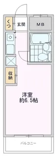 ライブトピア子安【1階】の間取り