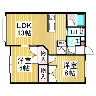 ドリームマンション【3階】の間取り