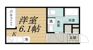 エスポワール【1階】の間取り