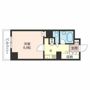 LaSante川崎【12階】の間取り