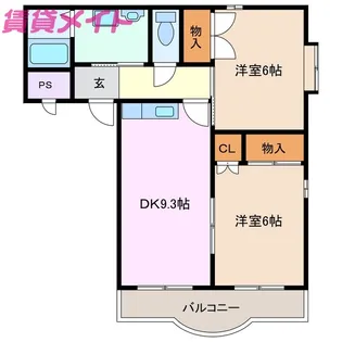 フォレスタ【1階】の間取り