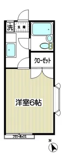 12クレイドル【1階】の間取り