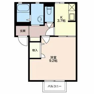 プレミール C【1階】の間取り