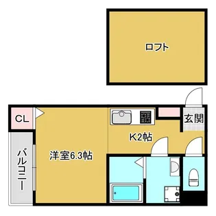 ルーテム【1階】の間取り