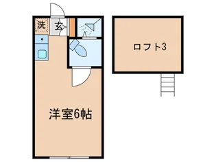 アレイン幸町【1階】の間取り
