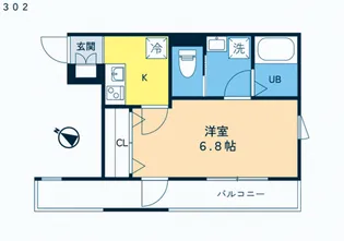 CMB目白【3階】の間取り