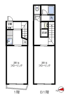 メゾン三池の間取り