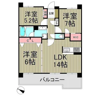 Maison Grandiose【4階】の間取り