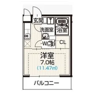 アソシエ鶴舞公園【3階】の間取り