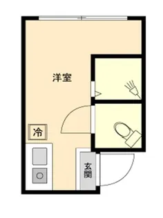 慶応マンション【1階】の間取り