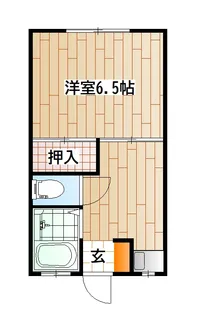 シルクハイツ【1階】の間取り