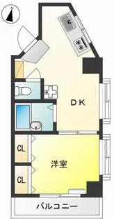 カーサF&S【6階】の間取り