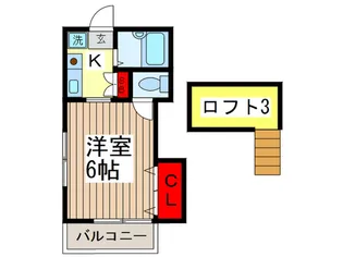 パインウッド P2【2階】の間取り