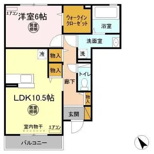 グランドソレイユ A【1階】の間取り