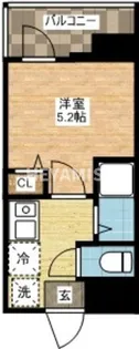 S-FORT長崎興善町【3階】の間取り