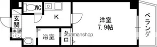M’プラザ香里五番館【2階】の間取り