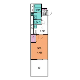 ラコルタ ブローン【2階】の間取り