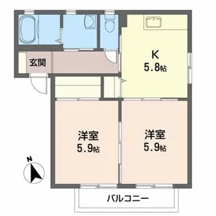 グランシードM【1階】の間取り