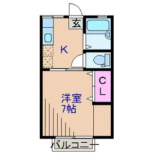 アーバンコート【2階】の間取り