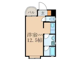 ボン・デュメ-ル【1階】の間取り