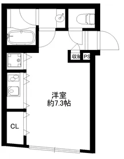 アグレシオ代々木公園【4階】の間取り