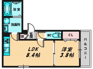 AVANTIO小路【3階】の間取り