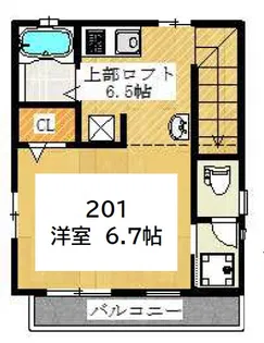 MRA芝富士【2階】の間取り